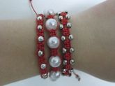 Kit de pulseira vermelho